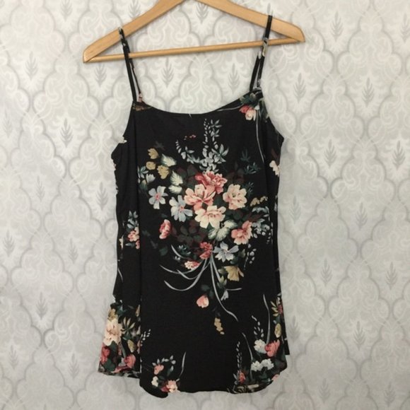 NWT Dressfo Sleeveless Floral Print Top - Picture 4 of 5